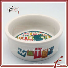 Porcelana pet bowl